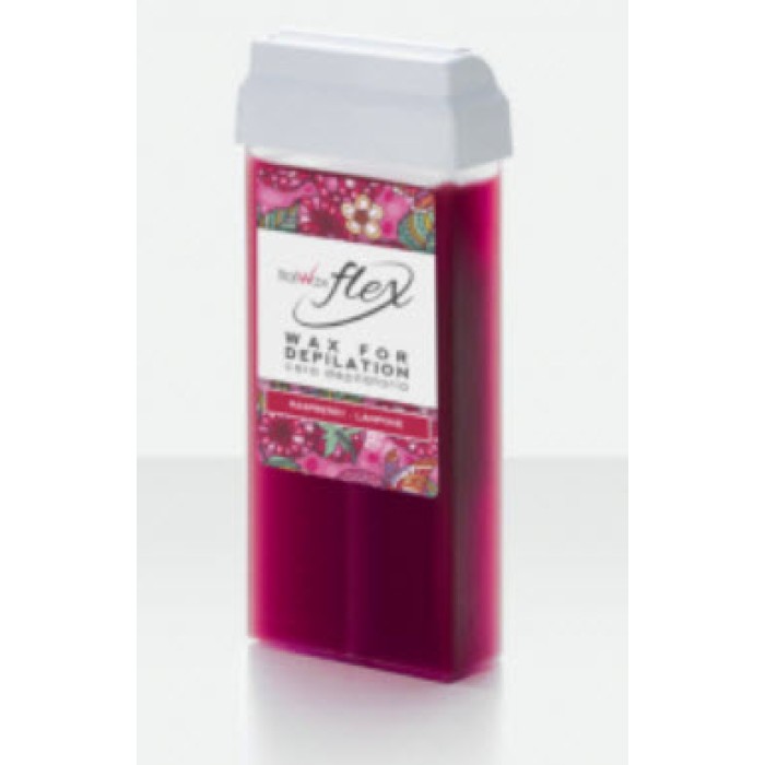 Cire Tiède Roll-ON Italwax 100ml / Flex Liposoluble Framboise
